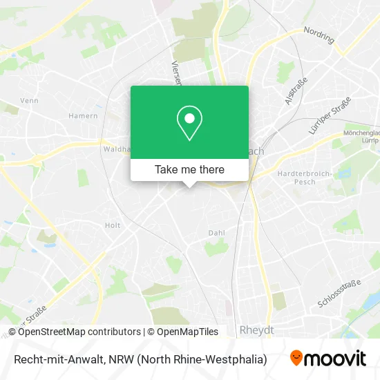 Карта Recht-mit-Anwalt