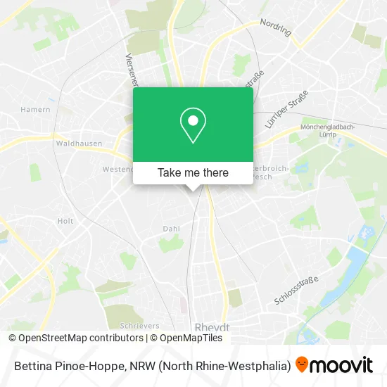 Bettina Pinoe-Hoppe map