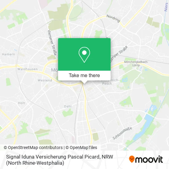 Карта Signal Iduna Versicherung Pascal Picard