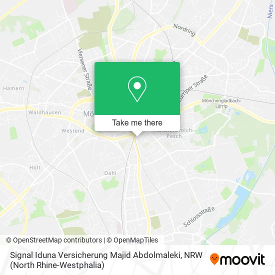 Карта Signal Iduna Versicherung Majid Abdolmaleki