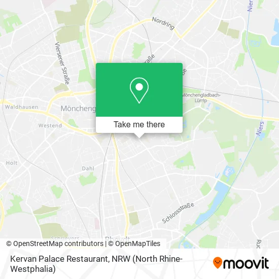 Kervan Palace Restaurant map