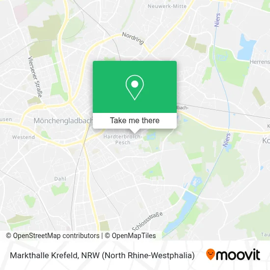 Markthalle Krefeld map