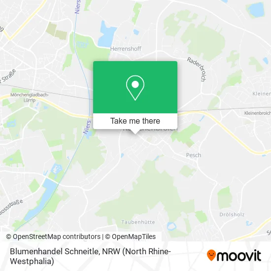 Blumenhandel Schneitle map