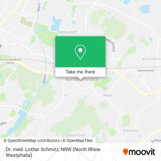 Карта Dr. med. Lothar Schmitz