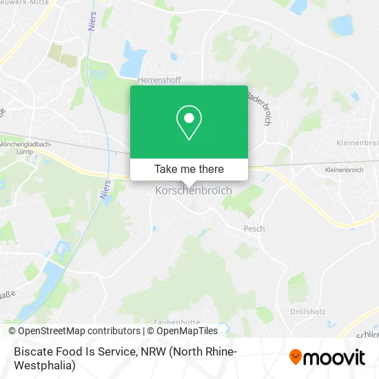 Карта Biscate Food Is Service