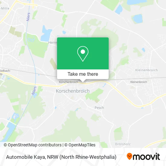 Карта Automobile Kaya