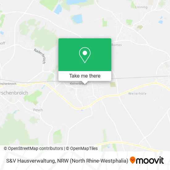 Карта S&V Hausverwaltung
