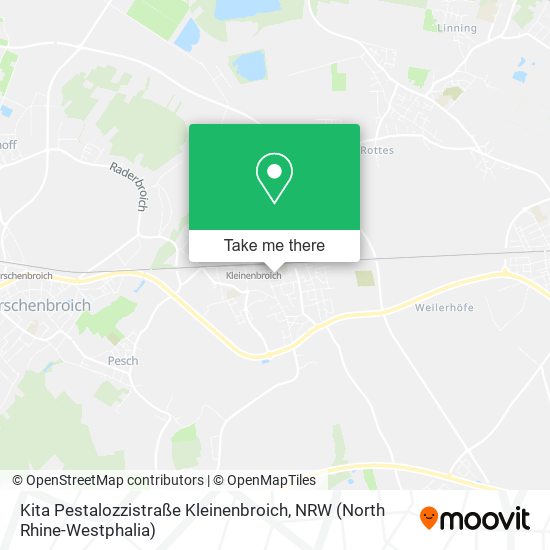 Kita Pestalozzistraße Kleinenbroich map