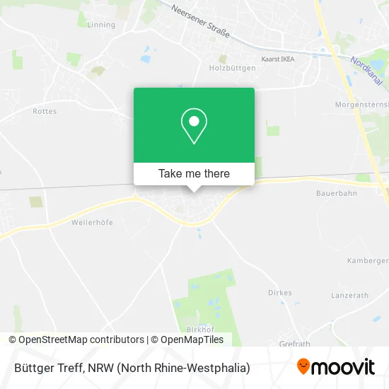 Карта Büttger Treff