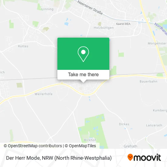 Карта Der Herr Mode