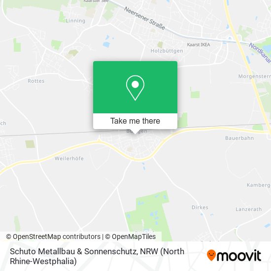 Schuto Metallbau & Sonnenschutz map