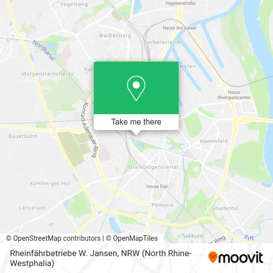 Rheinfährbetriebe W. Jansen map