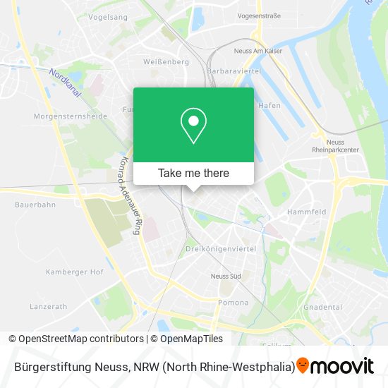 Bürgerstiftung Neuss map