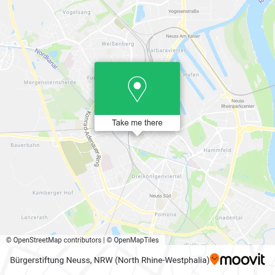 Bürgerstiftung Neuss map