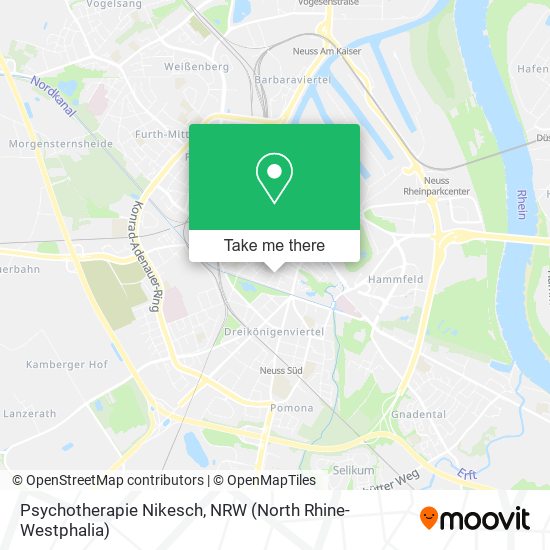 Psychotherapie Nikesch map