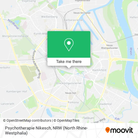 Карта Psychotherapie Nikesch