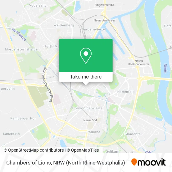 Карта Chambers of Lions