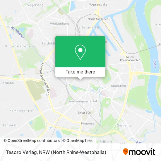 Карта Tesoro Verlag