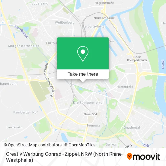 Карта Creativ Werbung Conrad+Zippel