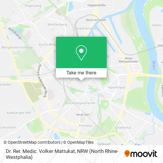 Карта Dr. Rer. Medic. Volker Mattukat