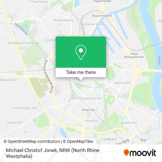 Michael Christof Jonek map