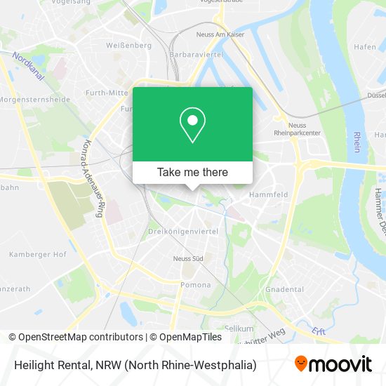 Heilight Rental map