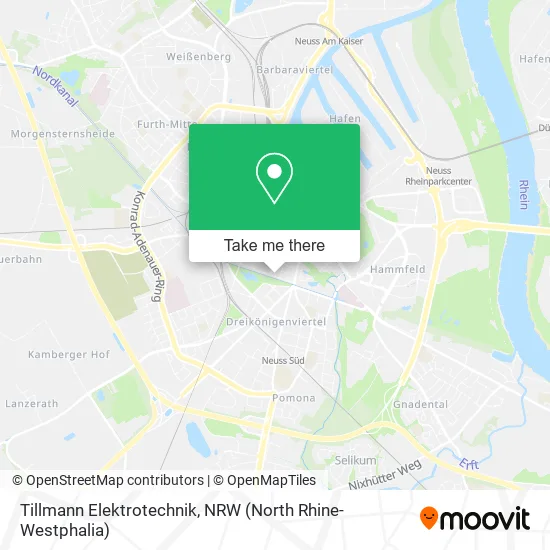 Tillmann Elektrotechnik map