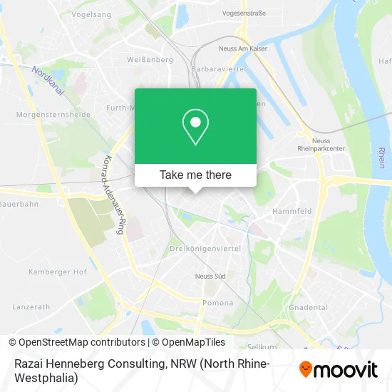 Карта Razai Henneberg Consulting