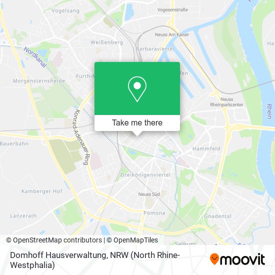 Domhoff Hausverwaltung map