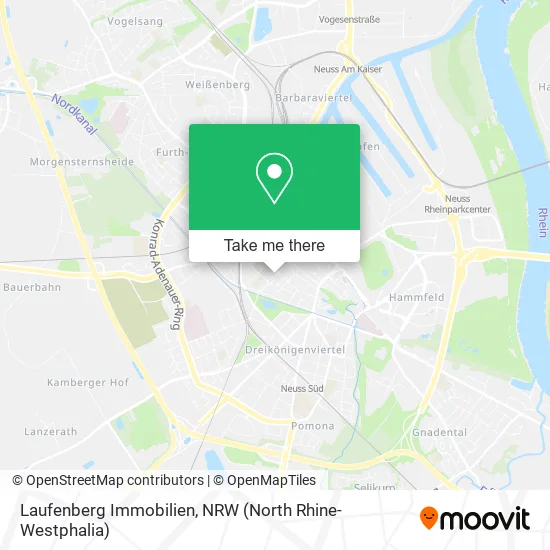 Laufenberg Immobilien map