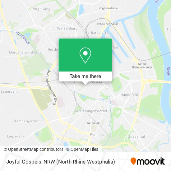 Карта Joyful Gospels