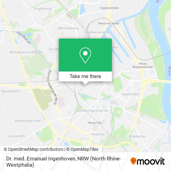Dr. med. Emanuel Ingenhoven map