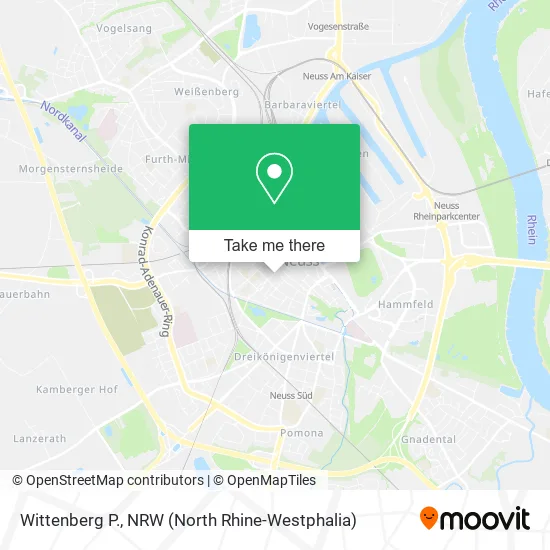 Карта Wittenberg P.
