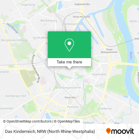 Карта Das Kinderreich