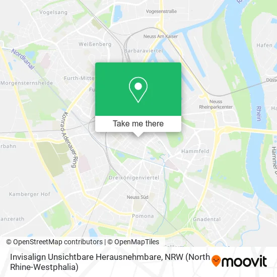Карта Invisalign Unsichtbare Herausnehmbare
