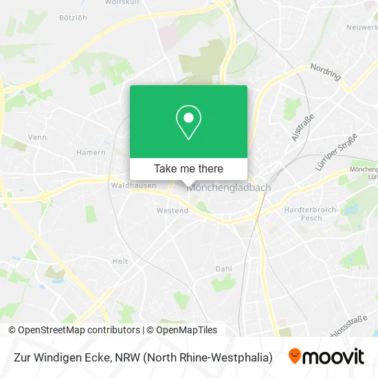 Карта Zur Windigen Ecke