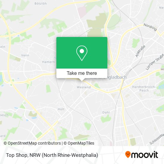 Top Shop map