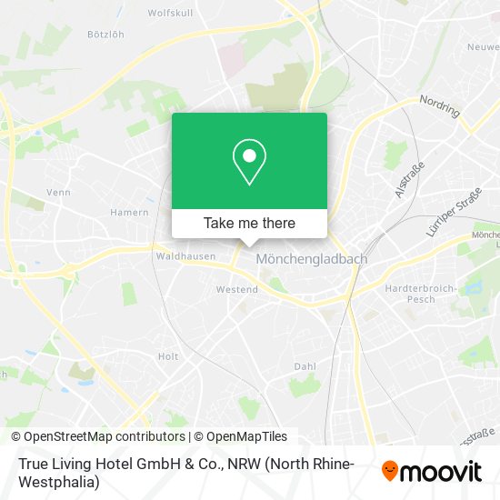 True Living Hotel GmbH & Co. map