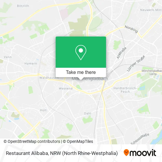 Карта Restaurant Alibaba