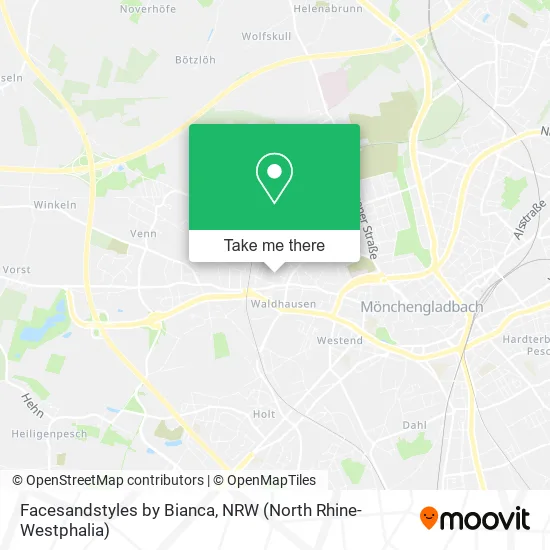 Facesandstyles by Bianca map