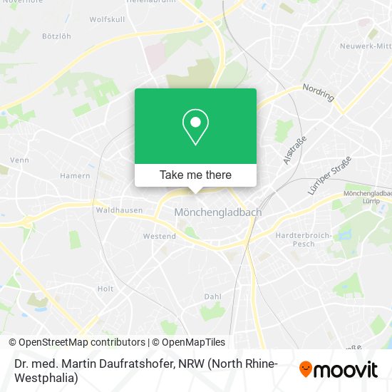Dr. med. Martin Daufratshofer map