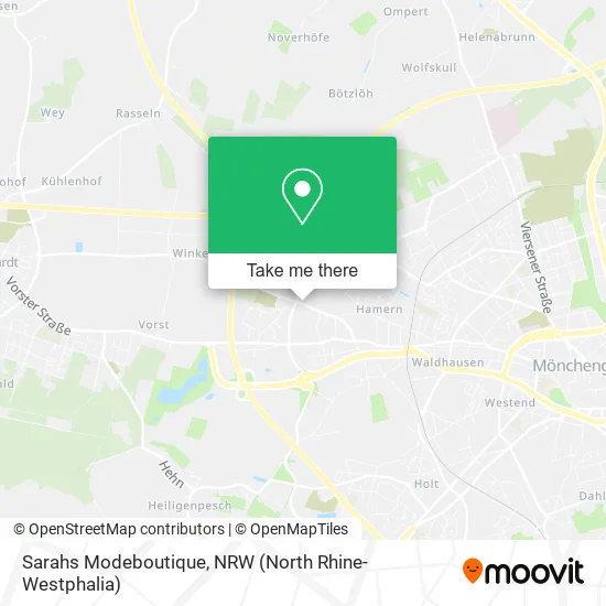 Sarahs Modeboutique map