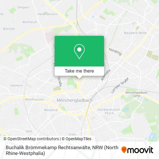 Buchalik Brömmekamp Rechtsanwälte map