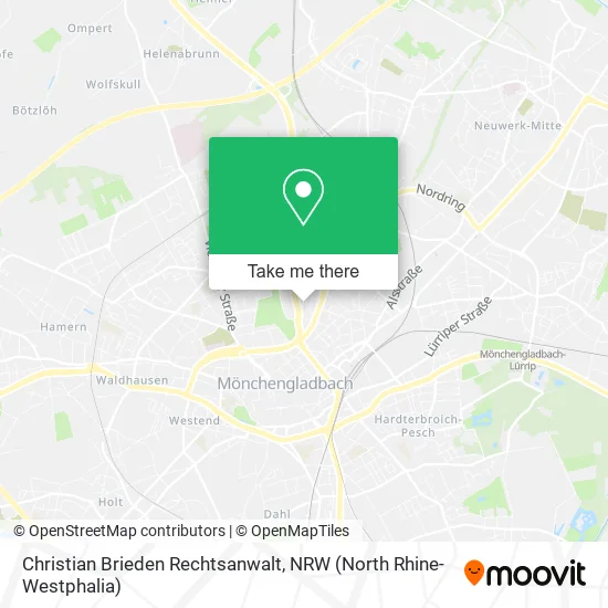 Christian Brieden Rechtsanwalt map