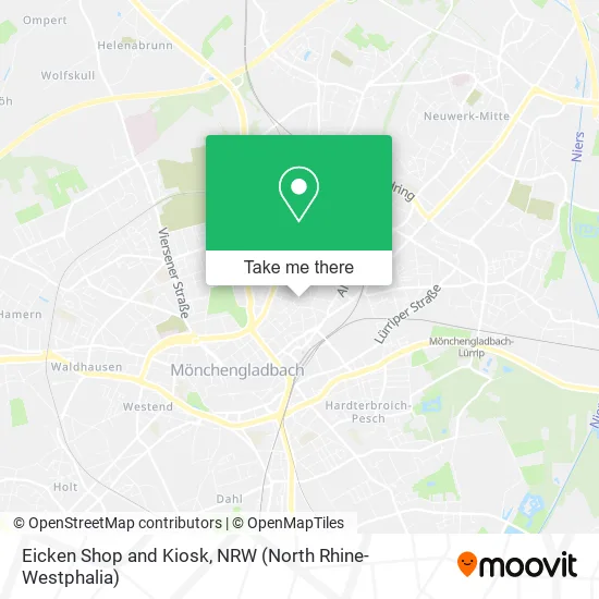 Карта Eicken Shop and Kiosk