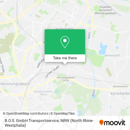 Карта B.O.S. GmbH Transportservice