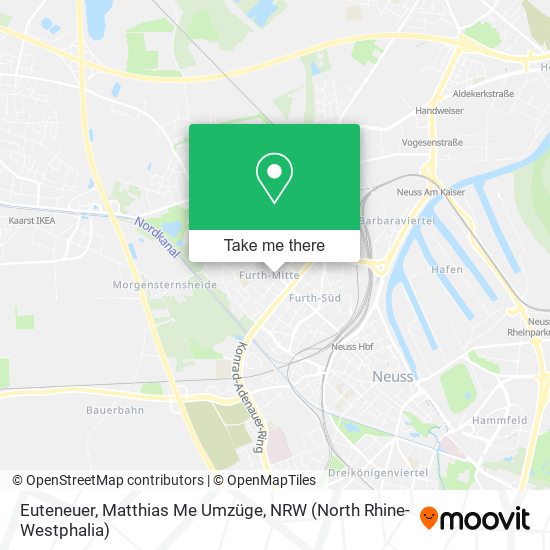 Euteneuer, Matthias Me Umzüge map