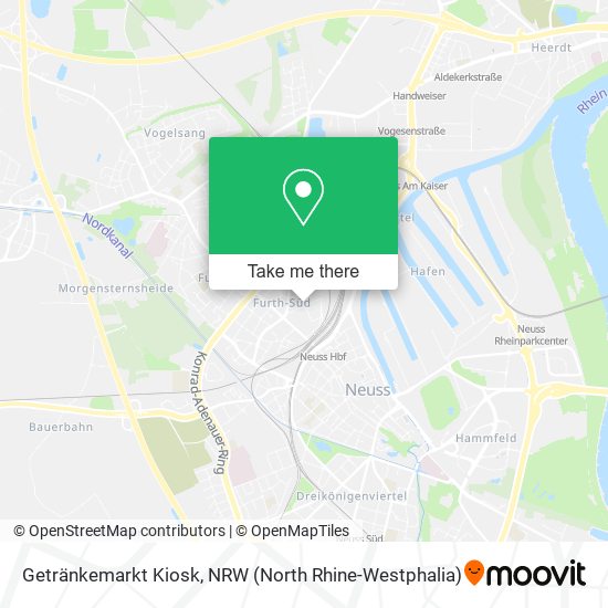 Getränkemarkt Kiosk map