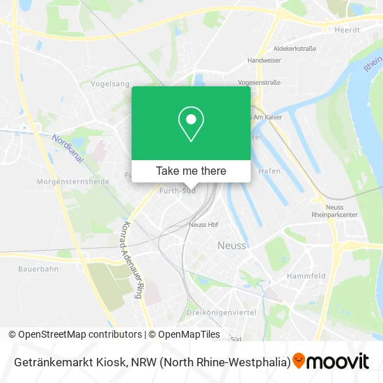 Карта Getränkemarkt Kiosk