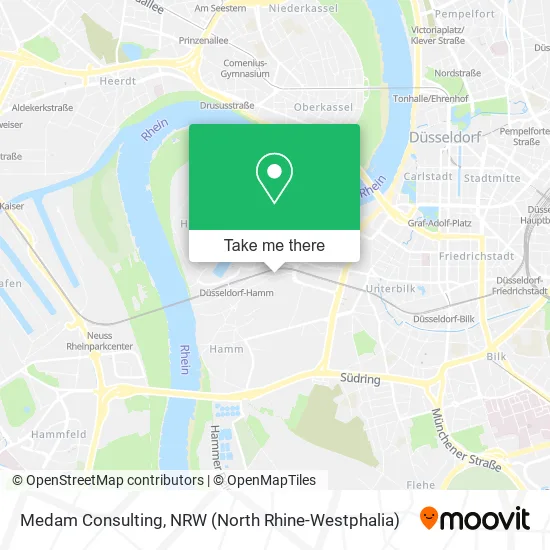 Карта Medam Consulting